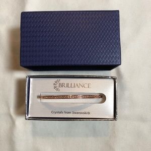 BNWT. Brilliance Swarovski crystal bracelet.